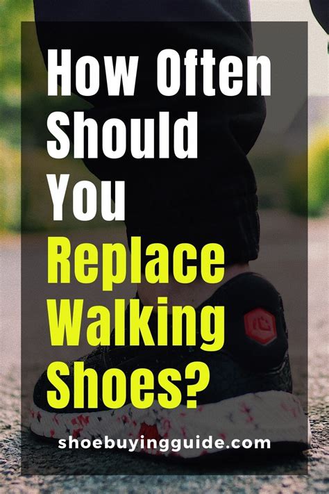 how often should you replace walking shoes|when should you replace sneakers.